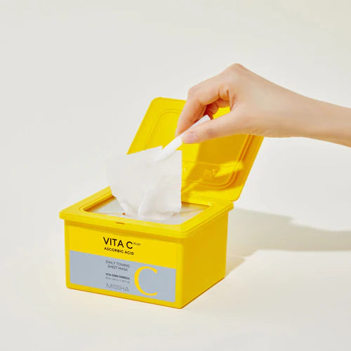 MISSHA Vita C Plus Daily Toning Sheet Mask 350ml/30sheets