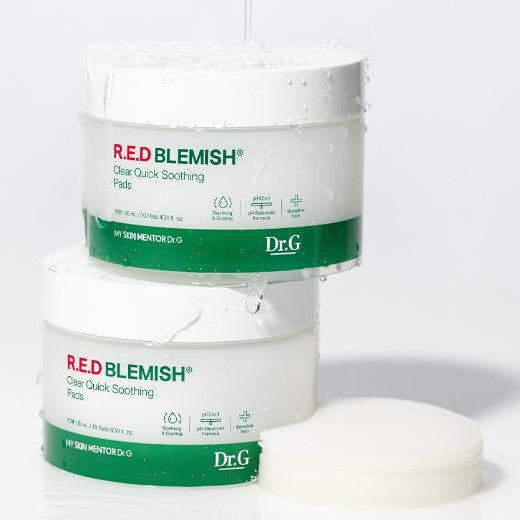 Dr.G Red Blemish Clear Quick Soothing Pads 70 Sheets