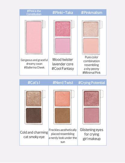 ETUDE My Best Tone Eye 2-Color Refill