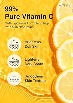 MISSHA Vita C Plus Spot Correcting Tone Up Ampoule Pads 210g/80pads
