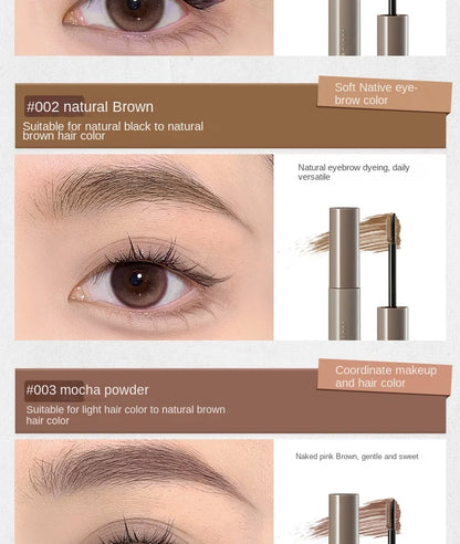 Judydoll Colored Eyebrow Cream Naturally Persistently Holds Makeup Brown Eyebrow Cream Eye Brow Stamp