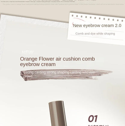 Judydoll Colored Eyebrow Cream Naturally Persistently Holds Makeup Brown Eyebrow Cream Eye Brow Stamp