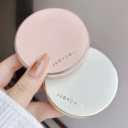 Judydoll Transparent Beige Compact Powder Oil Control & Makeup Matte Finishing Long Lasting Pressed Powder Soft Focus Foundation